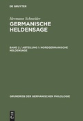Cover: Nordgermanische Heldensage - De Gruyter