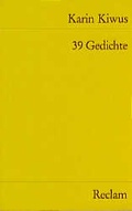 Cover: 39 Gedichte - Reclam