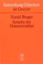 Cover: Sprache der Massenmedien - De Gruyter