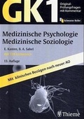 Cover: GK 1 - Medizinische Psychologie, Medizinische Soziologie - Thieme