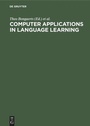 Cover: Computer Applications in Language Learning - De Gruyter Mouton