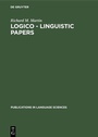 Cover: Logico - Linguistic Papers - De Gruyter Mouton