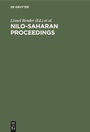 Cover: Nilo-Saharan Proceedings - De Gruyter Mouton
