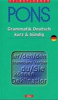 Cover: PONS Grammatik Deutsch - Klett