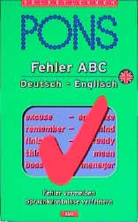 Enlarge image Cover: PONS Fehler ABC Englisch - Klett