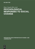 Cover: Psychological Responses to Social Change - De Gruyter