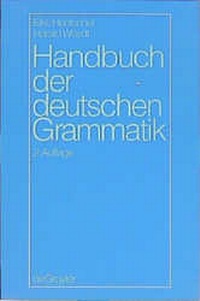 Abbildung von: Handbuch der deutschen Grammatik - De Gruyter