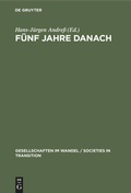 Cover: F&uuml;nf Jahre danach - De Gruyter