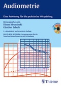 Cover: Audiometrie. Eine Anleitung f&uuml;r die praktische H&ouml;rpr&uuml;fung (mit CD-ROM) - Thieme