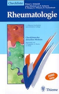 Enlarge image Cover: Checkliste Rheumatologie - Thieme