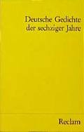 Cover: Deutsche Gedichte der sechziger Jahre - Reclam