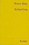 Cover: Reifepr&uuml;fung - Reclam