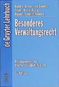 Cover: Besonderes Verwaltungsrecht - De Gruyter