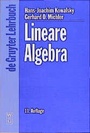 Cover: Lineare Algebra - De Gruyter