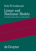 Cover: Linear and Nonlinear Models - De Gruyter