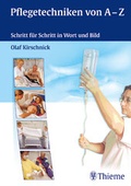Cover: Pflegetechniken von A - Z - Thieme