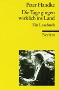 Cover: Die Tage gingen wirklich ins Land - Reclam