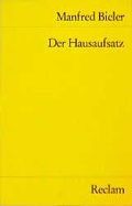 Cover: Der Hausaufsatz - Reclam