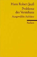 Cover: Probleme des Verstehens - Reclam