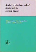 Cover: Sozialrechtswissenschaft, Sozialpolitik, soziale Praxis - Kohlhammer