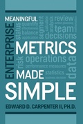 Cover: Meaningful Enterprise Metrics Made Simple - Lulu.com