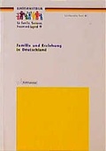 Cover: Familie und Erziehung in Deutschland - Kohlhammer