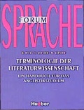 Cover: Terminologie der Literaturwissenschaft - Hueber Verlag