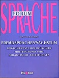 Cover: Fremdsprachenwachstum - Hueber Verlag