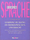 Cover: Learning by doing im Fremdsprachenunterricht - Hueber Verlag