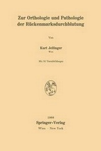 Enlarge image Cover: Zur Orthologie und Pathologie der Rückenmarksdurchblutung - Springer