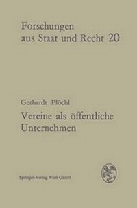 Abbildung von: Vereine als öffentliche Unternehmen - Springer