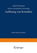 Cover: Aufl&ouml;sung von Kristallen - Springer
