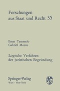 Cover: Logische Verfahren der juristischen Begr&uuml;ndung - Springer