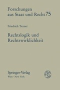 Cover: Rechtslogik und Rechtswirklichkeit - Springer