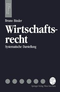 Abbildung von: Wirtschaftsrecht - Springer