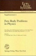 Cover: Few-Body Problems in Physics - Springer