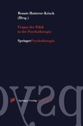 Cover: Fragen der Ethik in der Psychotherapie - Springer