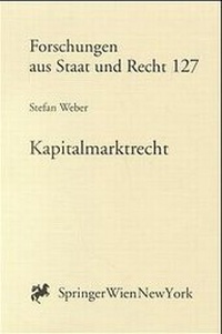 Abbildung von: Kapitalmarktrecht - Springer