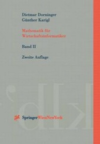 Enlarge image Cover: Mathematik für Wirtschaftsinformatiker - Springer