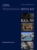 Cover: Programming mental ray - Springer