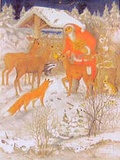 Cover: Nord-S&uuml;d Adentskalender Nikolaus beschenkt Tiere - NordS&uuml;d Verlag