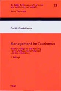 Cover: Management im Tourismus - Haupt Verlag