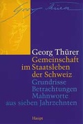 Cover: Gemeinschaft im Staatsleben der Schweiz - Haupt Verlag