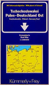 Abbildung von: Polen-Deutschland Ost Tschechien-Slowakei - Kümmerly & Frey