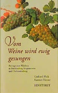 Cover: Vom Weine wird ewig gesungen - Hinstorff