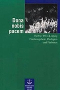 Cover: Dona nobis pacem - Evangelische Verlagsanstalt