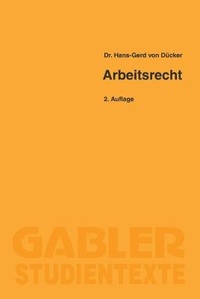 Enlarge image Cover: Arbeitsrecht - Betriebswirtschaftlicher Verlag Gabler