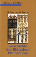Cover: Geschichte der j&uuml;dischen Philosophie - Reclam