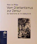 Cover: Vom Dilettantismus zur Zensur - DVA