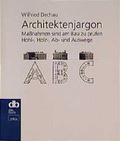 Cover: Architektenjargon - DVA
